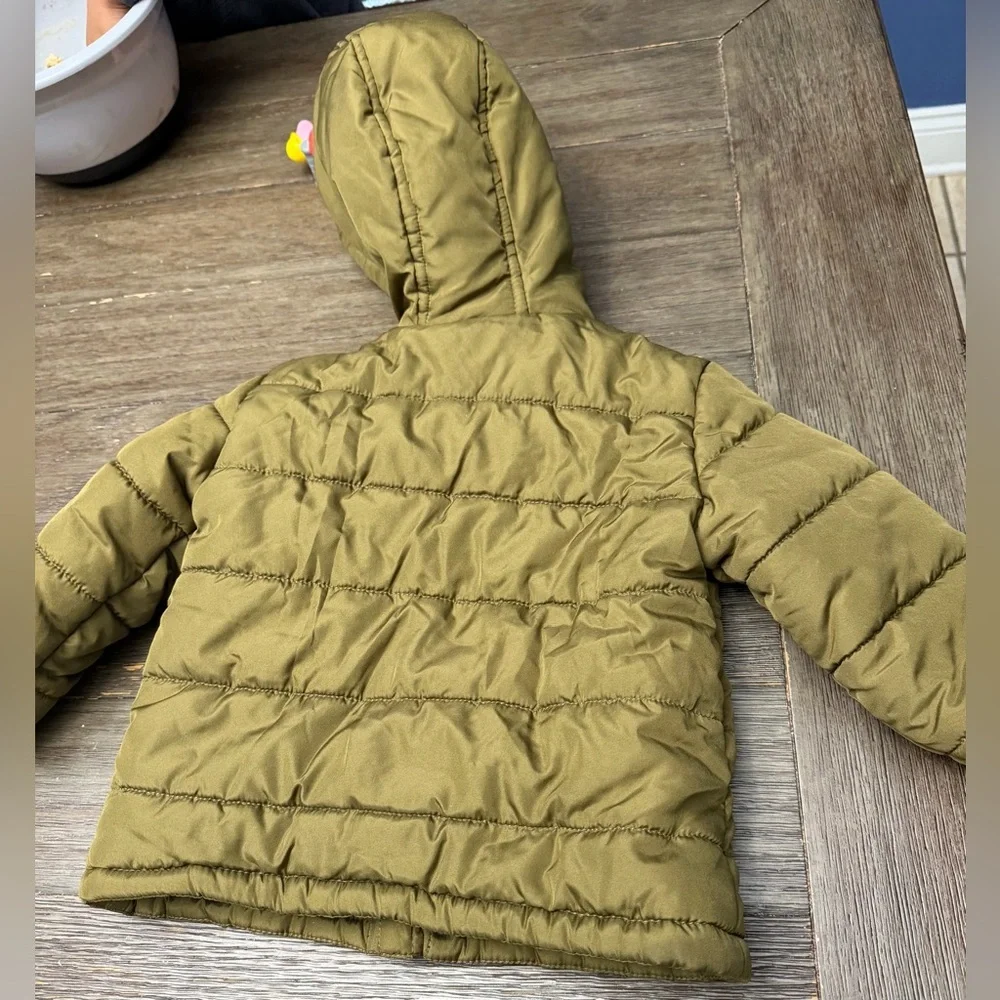 Little Me Aviator Jacket Snap and Zip Closure Boys Toddler 18M